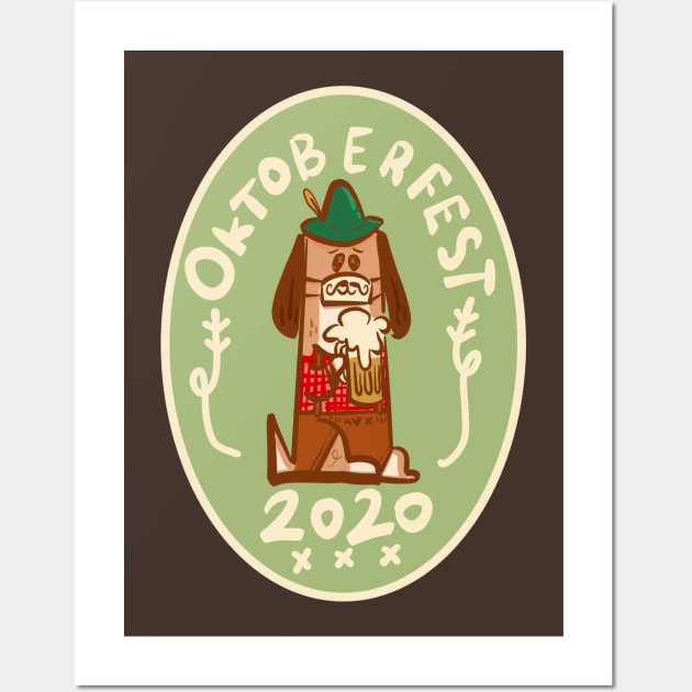 Oktoberfest 2020 Wall Art by Fluffymafi